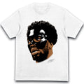 T-shirt Joel Embiid Blanc Homme Portrait NBA Streetwear Basketball