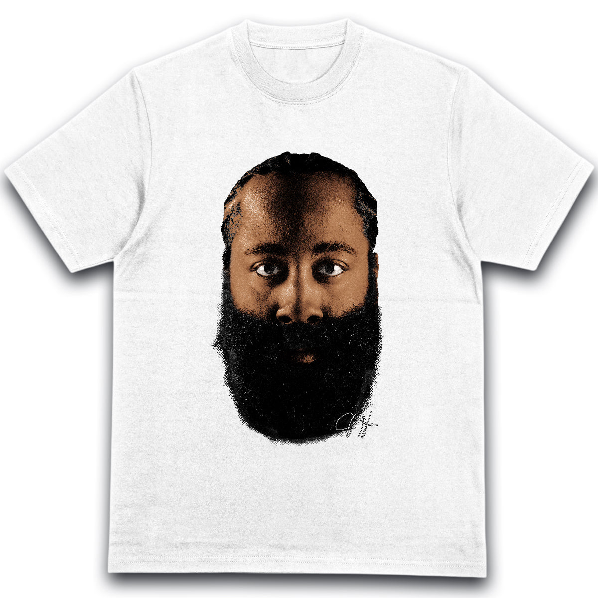 T-Shirt James Harden “The Beard” Portrait NBA Basketball
