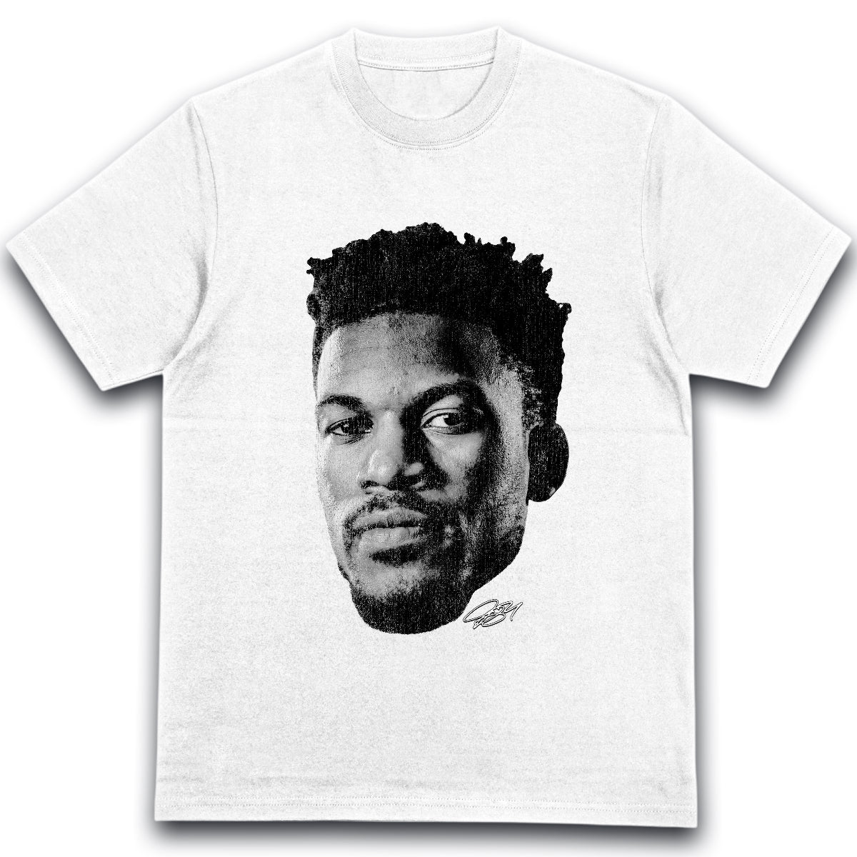 T-Shirt Jimmy Butler Portrait NBA Miami Heat Streetwear