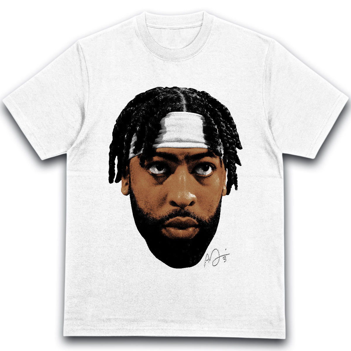 T-shirt Anthony Davis portrait basketball
