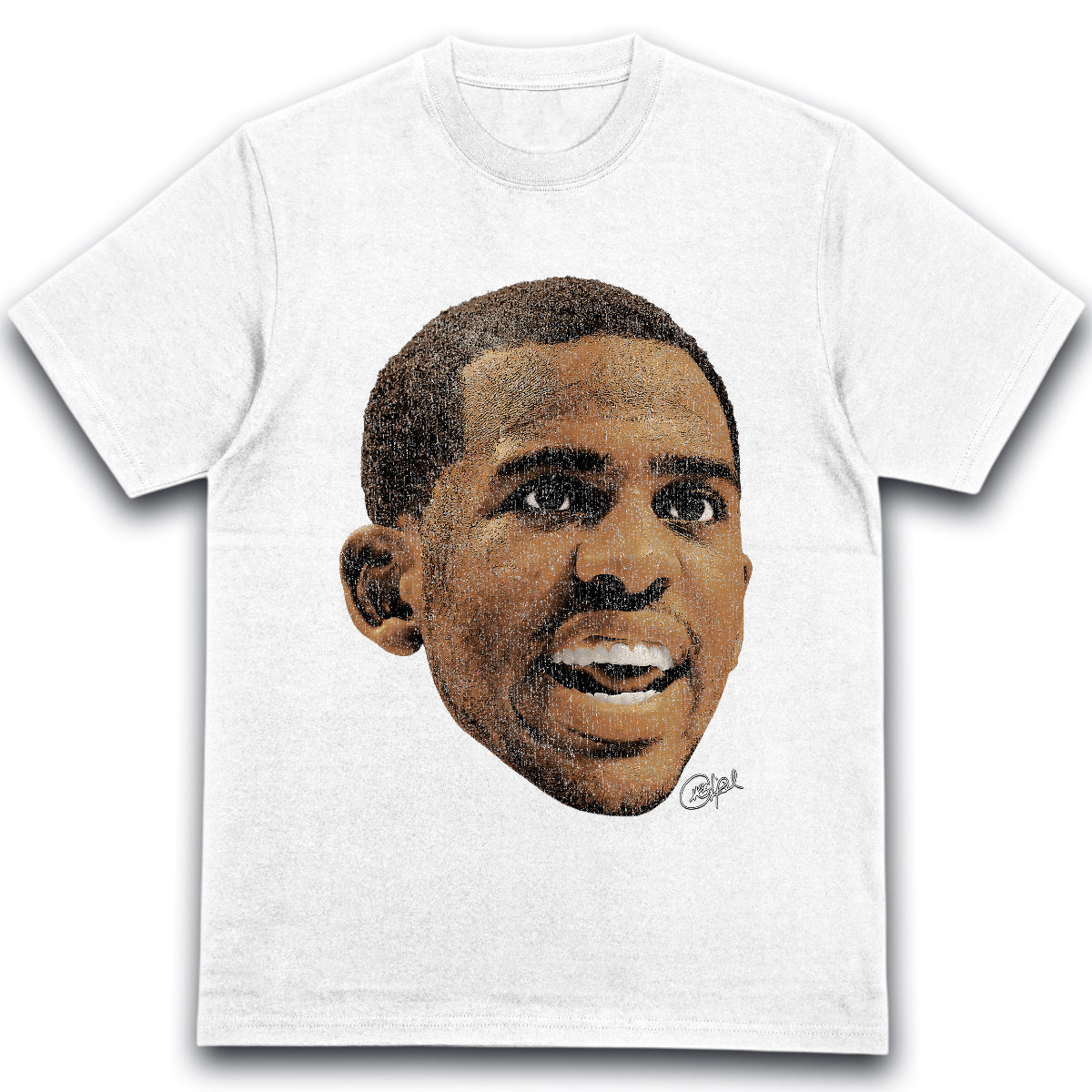 T-shirt Chris Paul portrait basketball
