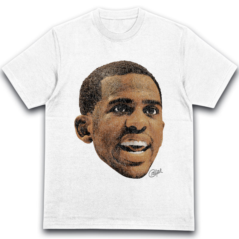 T-shirt Chris Paul portrait basketball