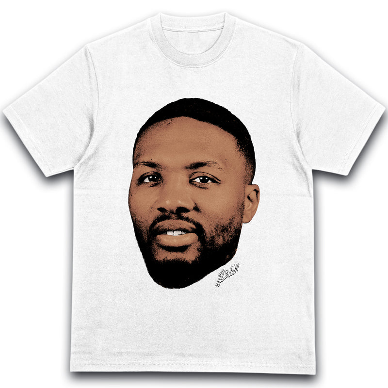 T-shirt Damian Lillard portrait basketball
