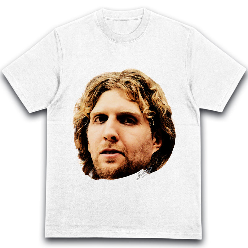 T-shirt Dirk Nowitzki portrait basketball