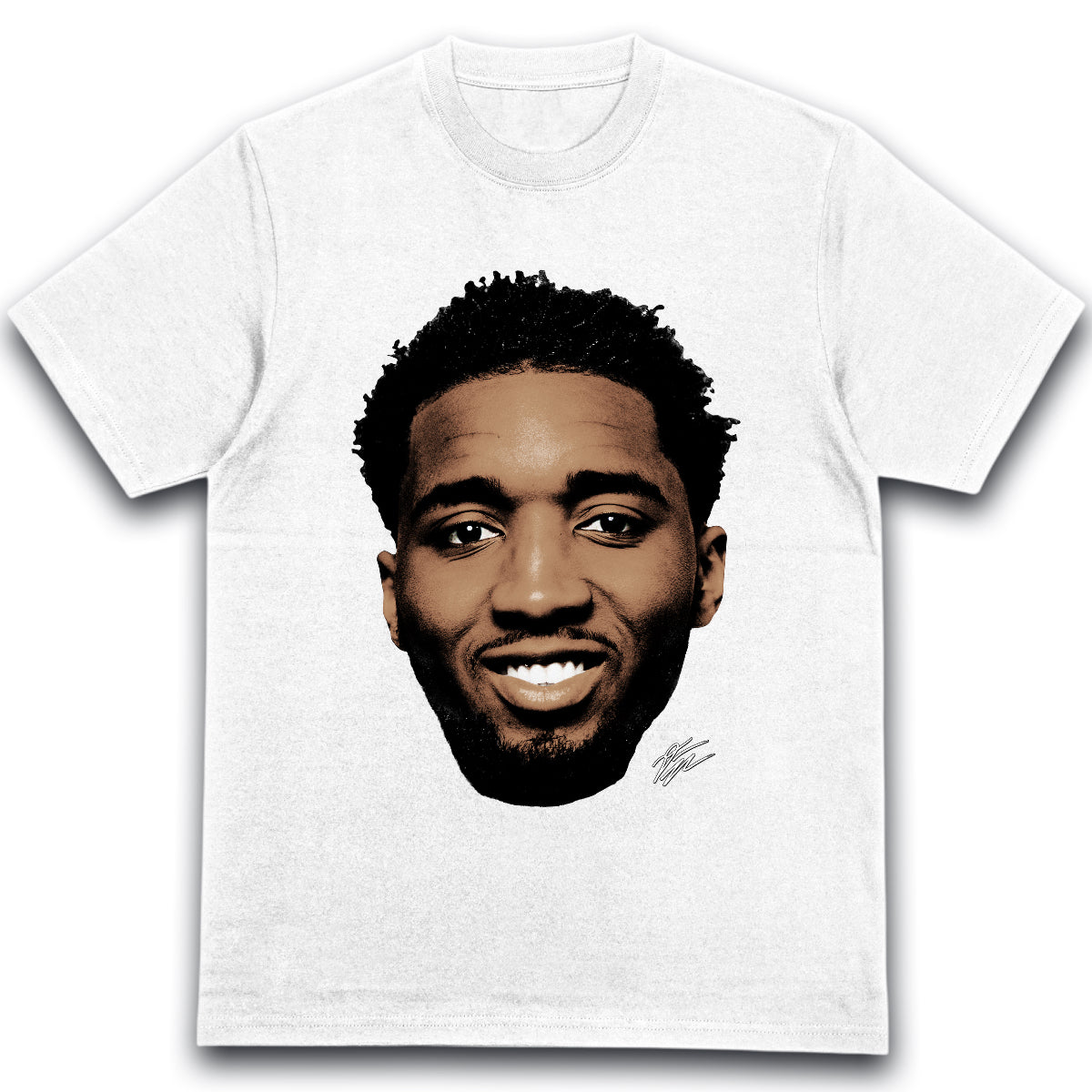 T-shirt Donovan Mitchell portrait basketball
