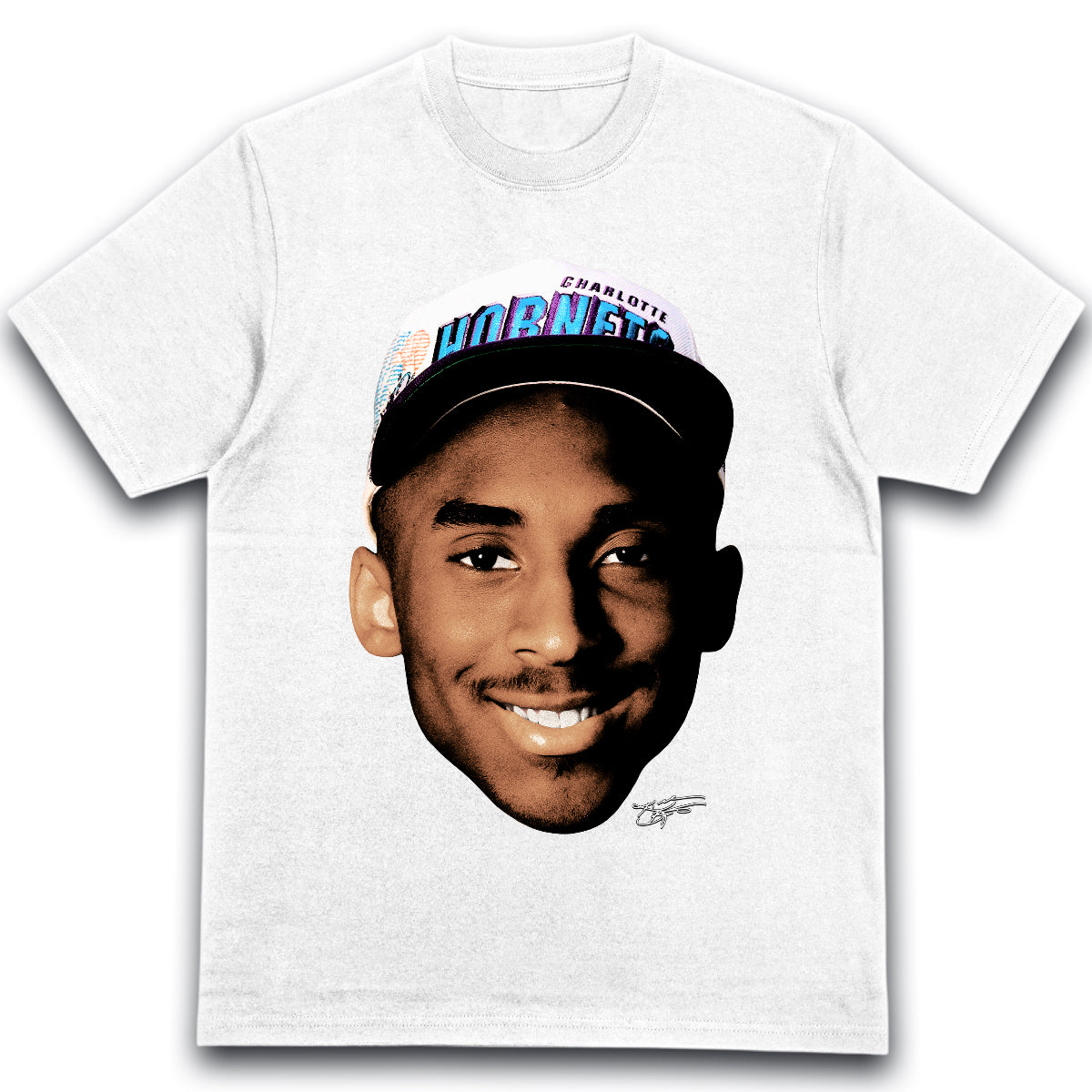 T-shirt Kobe Bryant portrait basketball