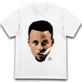 T-shirt Stephen Curry portrait basketball